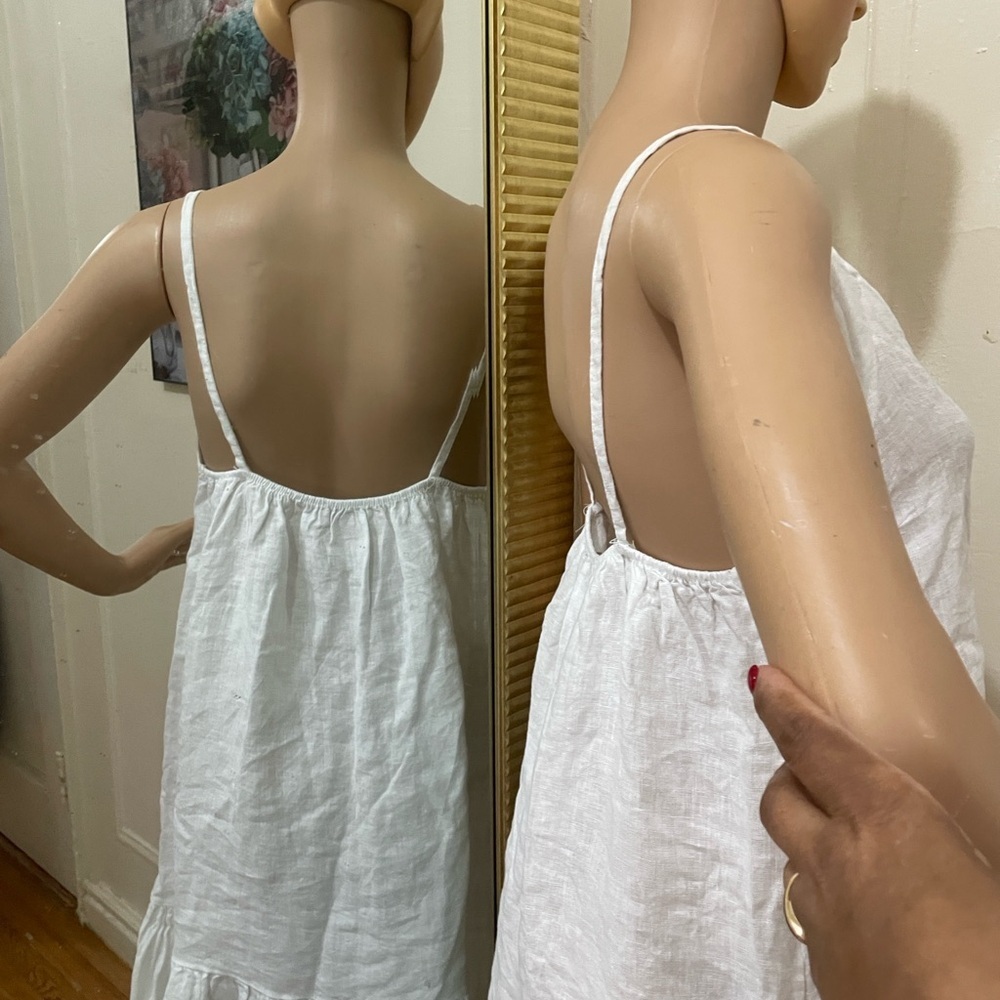 Bellambra Chic White Sleeveless mini dress - Picture 11 of 14